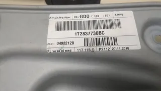 1T2837462B,1T0959701AF Стеклоподъемник правый передний Volkswagen Touran 2 Арт 20388425, вид 3