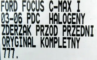  Бампер передний Ford C-max 1 Арт e1069187, вид 14