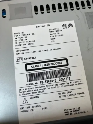 98057372ZD Блок навигации Citroen C4 2 Арт e8104788, вид 2