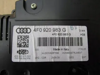 4F0920983G Щиток приборов (приборная панель) Audi A6 C6 (S6,RS6) Арт e9478620, вид 6