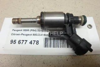 9802541680 Форсунка инжекторная электрическая Citroen C4 Picasso 2 Арт AM95677478, вид 1