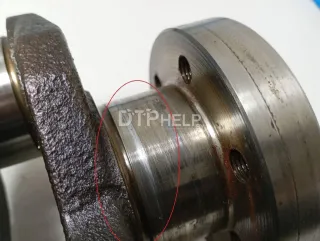 484J1005011 Коленвал Chery Tiggo t11 Арт AM90444027, вид 10