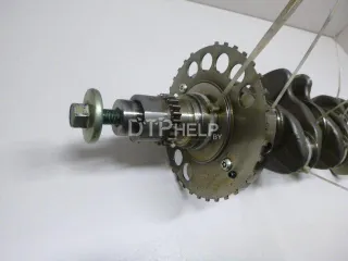 1222173K10 Коленвал Suzuki Splash Арт AM22002635, вид 2