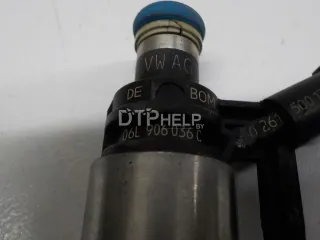 06L906036C Форсунка инжекторная электрическая Seat Leon 3 Арт AM41182056, вид 4