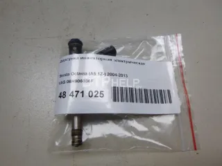 06H906036F Форсунка инжекторная электрическая Volkswagen Passat B6 Арт AM48471025, вид 7