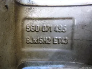 5G0071495 VAG Диск колесный легкосплавный Volkswagen Golf PLUS 2 Арт E100234200, вид 4