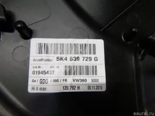 5K4839729G VAG Стеклоподъемник механ. задний левый Volkswagen Golf 6 Арт E12889439, вид 3