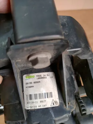 2010-2013 26155-8992A Фара противотуманная левая Nissan Qashqai 1  Арт e12683806, вид 3