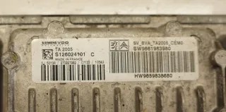 9661983980 9659838680 S126024101C Блок управления двигателем Peugeot 3008 1 Арт e12677483, вид 4