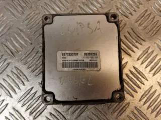 8972333707 09391259 Блок управления двигателем Opel Corsa C Арт e12677222, вид 3