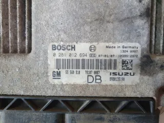 55560810 Блок управления двигателем Opel Astra H Арт e12677137, вид 2