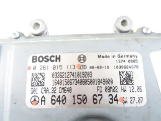 A6401506734 0281015113 Блок управления двигателем Mercedes A W169 Арт e12676591, вид 6
