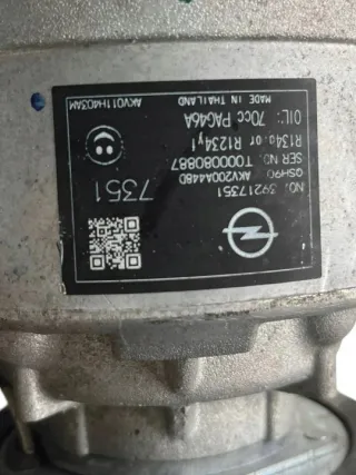 39217351 Компрессор кондиционера Opel Astra K Арт e12672477, вид 6