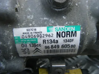 9684960580 Компрессор кондиционера Citroen C4 1 Арт e12672184, вид 5