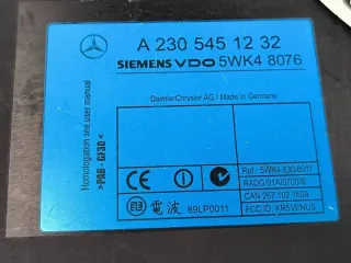 A2305451232 Блок комфорта Mercedes S W220 Арт e12670014, вид 4