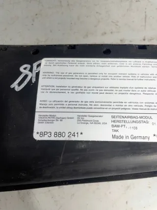 8P3880241A Подушка безопасности Audi A3 8P Арт e12669642, вид 2