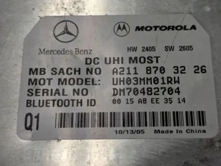 A2118703226 Блок управления (другие) Mercedes E W211 Арт e12659837, вид 4