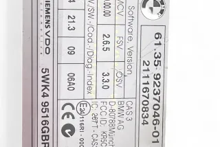 9237046 Блок управления (другие) BMW 3 E90/E91/E92/E93 Арт e12658848, вид 5