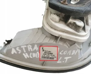 93182992 Фонарь задний левый Opel Astra H Арт e12657378, вид 3