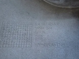 6J4807421AB Бампер задний Seat Ibiza 4 Арт e12653891, вид 10