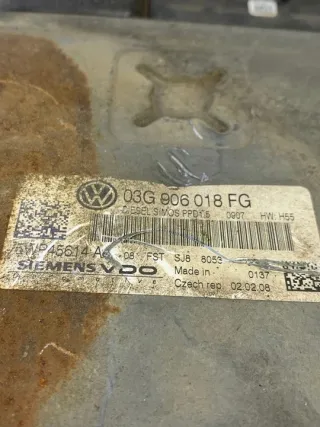 03g906018fg 5wp45614aa Блок управления двигателем Volkswagen Passat B6 Арт e12653737, вид 4