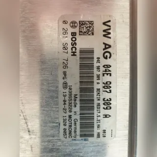 04E907309A 0261S07726 Блок управления двигателем Volkswagen Golf 7 Арт e12653587, вид 1