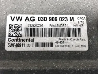 03D906023M LORK-486-22944 Блок управления двигателем Skoda Fabia 2 Арт e12653312, вид 4