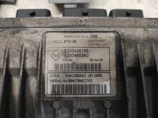8200498188 PAW2725 Блок управления двигателем Renault Megane 2 Арт e12653162, вид 3