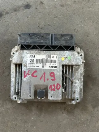 55189630 Блок управления двигателем Opel Vectra C  Арт e12652807, вид 1
