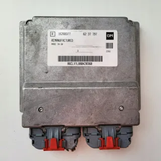 16268377 Блок управления двигателем Opel Astra G Арт e12652721, вид 1
