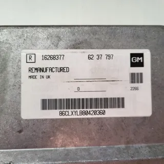 16268377 Блок управления двигателем Opel Astra G Арт e12652721, вид 2