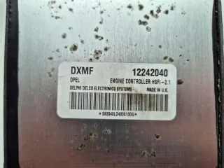 12242040 Блок управления двигателем Opel Astra G Арт e12652717, вид 2