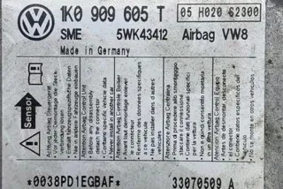 1K0909605T Блок AirBag Volkswagen Golf 5 Арт e12642783, вид 1
