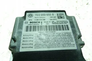 7E0959655B Блок AirBag Volkswagen Caddy 3 Арт e12642768, вид 1
