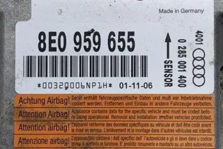 8E0959655 Блок AirBag Audi A4 B7 Арт e12640847, вид 1