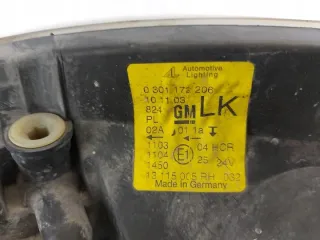 13115005 0301172206 Фара правая Opel Corsa C Арт e12631923, вид 5
