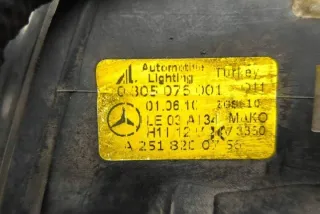 A2518200756 Фара противотуманная левая Mercedes B W245 Арт e12628976, вид 2