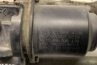 3C1955419A Механизм стеклоочистителя (трапеция дворников) Volkswagen Passat B6 Арт e12622501, вид 1