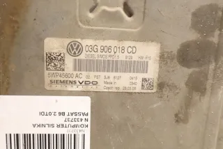 5WP45600AC Блок управления двигателем Volkswagen Passat B6 Арт e12621047, вид 7