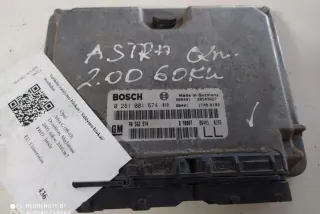 F35_ 0281001674 Блок управления двигателем Opel Astra G Арт e12619037, вид 4