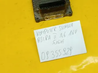  09355929 Блок управления двигателем Opel Astra G Арт e12619012, вид 7