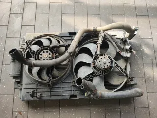 1J0121253P 1J0121205B Вентилятор радиатора Volkswagen Golf 4 Арт e12610358, вид 1