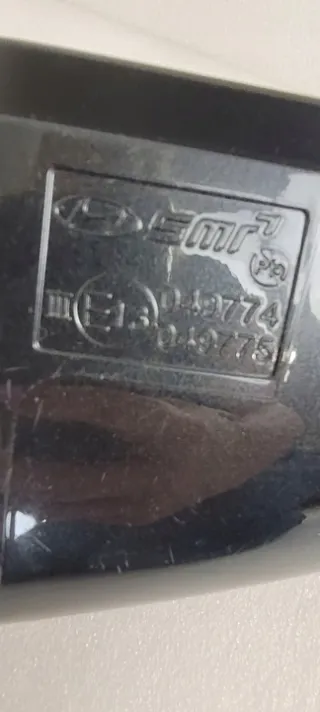 E13049774 Зеркало наружное правое Hyundai Kona Арт e12597510, вид 10