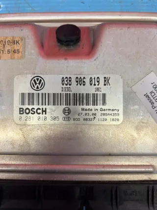 038906019BK Блок управления двигателем Volkswagen Passat B5 Арт e12591075, вид 2