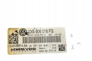 03G906018FG Блок управления двигателем Volkswagen Passat B6 Арт e12590999, вид 4