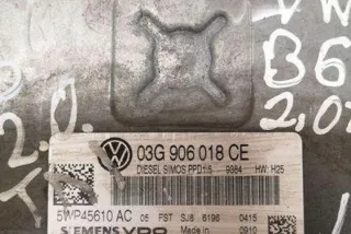 5WP45610AC Блок управления двигателем Volkswagen Passat B6 Арт e12590997, вид 2