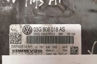 5WP45514AH Блок управления двигателем Volkswagen Passat B6 Арт e12590989, вид 2