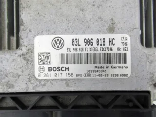 03L906018HC 0281017158 Блок управления двигателем Seat Leon 2 Арт e12590594, вид 2