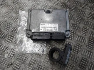 24417169 0281010268 Блок управления двигателем Opel Zafira A Арт e12590062, вид 1
