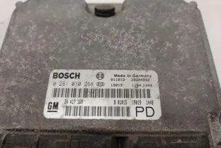 F75_ 0281010268 Блок управления двигателем Opel Zafira A Арт e12590052, вид 3